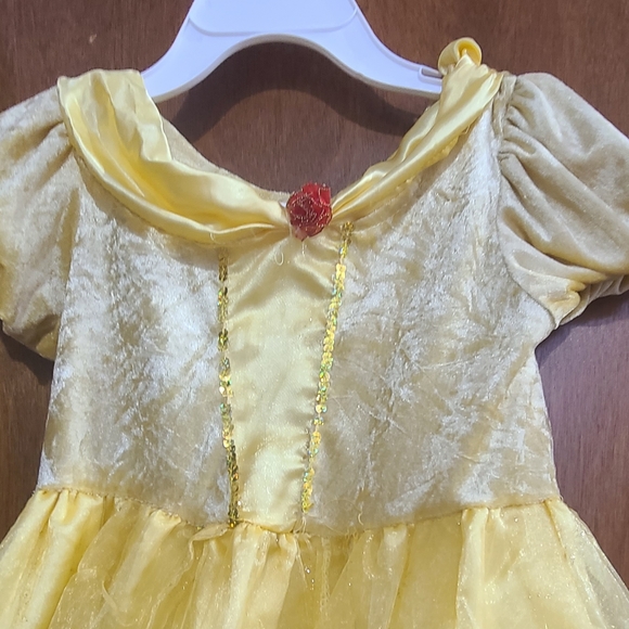 Disney Princess Girls Belle dress - Picture 3 of 4